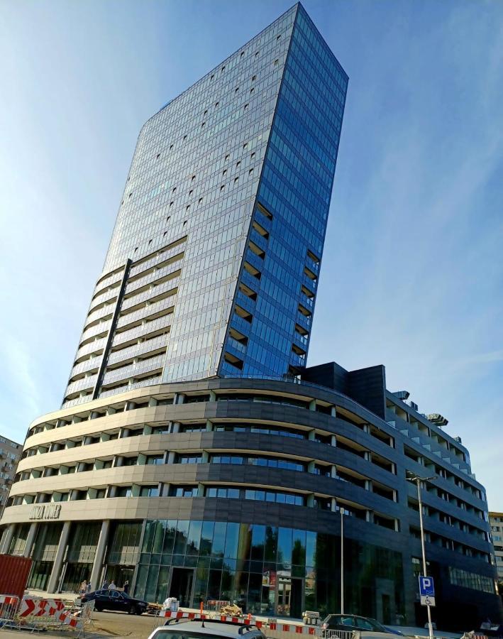 Hanza Tower Ajp Lux Apartment Szczecin Bagian luar foto
