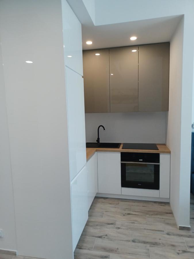 Hanza Tower Ajp Lux Apartment Szczecin Bagian luar foto
