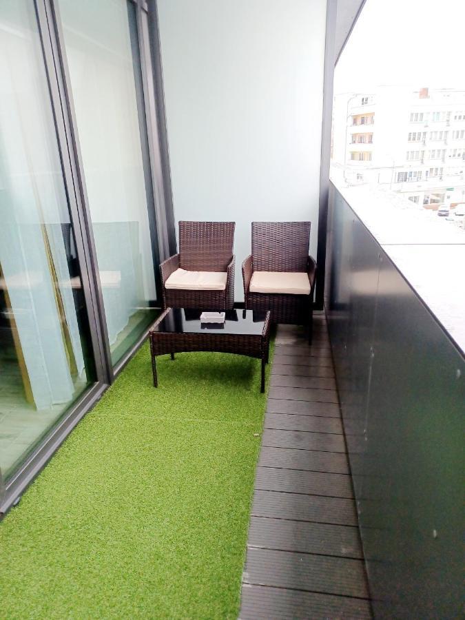 Hanza Tower Ajp Lux Apartment Szczecin Bagian luar foto
